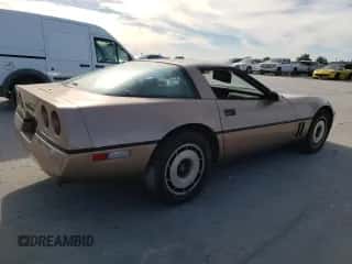 1985 Chevrolet Corvette with VIN 1G1YY0785F5124812, listed as a Copart auction lot 60605264 with 880,422 mi miles and Salvage title. Bid and sale history available at DreamBid. Image 3.