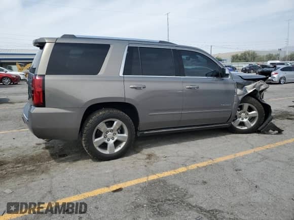 2017 Chevrolet Tahoe Premier with VIN 1GNSKCKC9HR240383, listed as a Copart auction lot 70661085 with 67,322 mi miles and Salvage title. Bid and sale history available at DreamBid. Image 3.