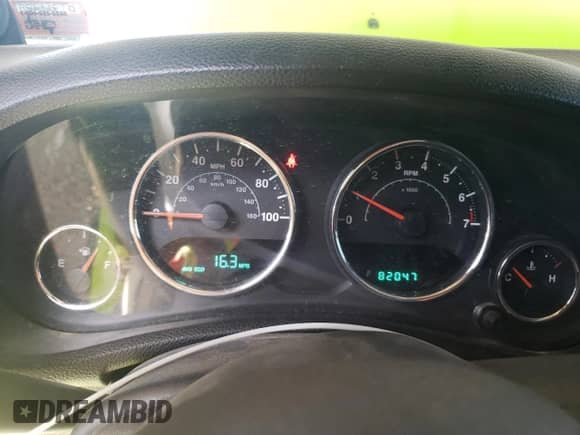2013 Jeep Wrangler Sport с VIN 1C4AJWAG9DL504731, выставлен на аукционе Copart как лот 83779935 с пробегом 82 047 миль миль и Списание • Salvage title. История ставок и продаж доступна на DreamBid. Изображение 9.