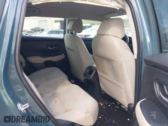 2025 Honda HR-V LX with VIN 3CZRZ1H36SM711648, listed as a IAAI auction lot 42970785 with 19,437 mi miles and . Bid and sale history available at DreamBid. Image 8.