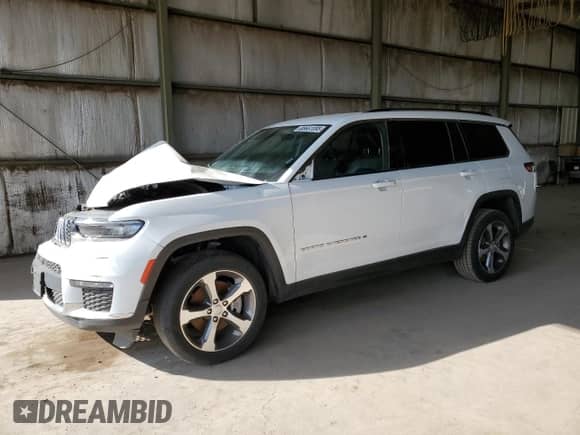 2023 Jeep Grand Cherokee Limited with VIN 1C4RJKBG2P8806573, listed as a Copart auction lot 85661095 with Not provided miles and Salvage title. Bid and sale history available at DreamBid. Image 1.