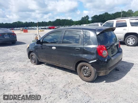 2009 Chevrolet Aveo 1LT with VIN KL1TD66E99B331594, listed as a IAAI auction lot 42522753 with Not provided miles and . Bid and sale history available at DreamBid. Image 3.