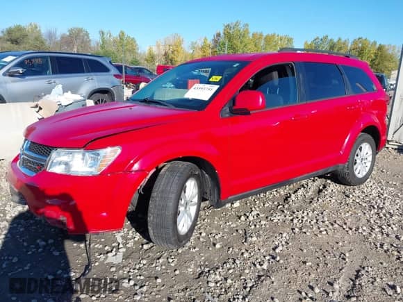 2013 Dodge Journey SXT with VIN 3C4PDCBG9DT500455, listed as a IAAI auction lot 43393751 with 189,606 mi miles and . Bid and sale history available at DreamBid. Image 17.