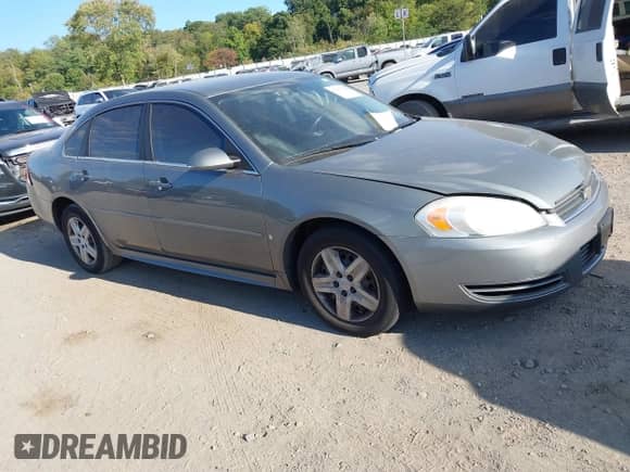2009 Chevrolet Impala LS with VIN 2G1WB57K891106909, listed as a IAAI auction lot 43367424 with 155,384 mi miles and . Bid and sale history available at DreamBid. Image 1.