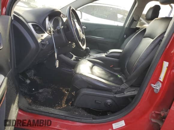 2012 Dodge Journey R/T with VIN 3C4PDDEG3CT297465, listed as a Copart auction lot 79941344 with 141,015 mi miles and Salvage title. Bid and sale history available at DreamBid. Image 7.