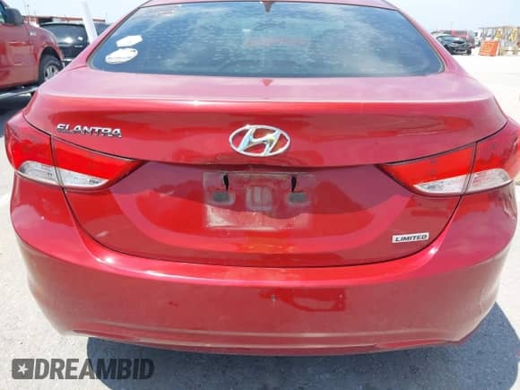 2013 Hyundai Elantra GLS with VIN KMHDH4AE7DU513820, listed as a IAAI auction lot 42802639 with 149,218 mi miles and . Bid and sale history available at DreamBid. Image 6.