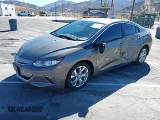 2017 Chevrolet Volt Premier with VIN 1G1RD6S51HU120491, listed as a IAAI auction lot 43313944 with 76,633 mi miles and . Bid and sale history available at DreamBid. Image 2.