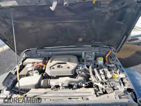 2023 Jeep Wrangler with VIN 1C4JJXN66PW611651, listed as a Copart auction lot 64452315 with 30,924 mi miles and Salvage title. Bid and sale history available at DreamBid. Image 12.