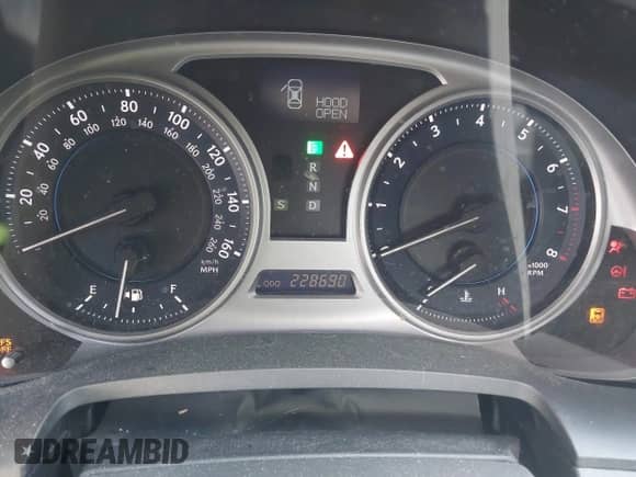 2009 Lexus IS 250 z VIN JTHCK262592029117, wystawiony jako IAAI lot #42598661 z przebiegiem 228 690 mil mil oraz . Historia ofert i sprzedaży dostępna na DreamBid. Obrazek 7.