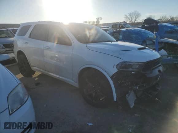 2024 Dodge Durango SRT Hellcat Premium with VIN 1C4SDJH9XRC138730, listed as a Copart auction lot 89128135 with 11,129 mi miles and Salvage title. Bid and sale history available at DreamBid. Image 4.