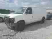 2008 Ford Econoline Cargo Commercial with VIN 1FTNE24W78DA44311, listed as a Copart auction lot 57152765 with 277,707 mi miles and Clean title. Bid and sale history available at DreamBid. Image 1.