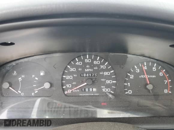 1996 Nissan Frontier XE with VIN 1N6SD11S5TC372016, listed as a Copart auction lot 81871905 with 184,177 mi miles and Salvage title. Bid and sale history available at DreamBid. Image 9.