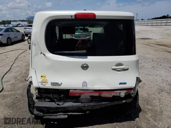 2013 Nissan Cube S with VIN JN8AZ2KR1DT305095, listed as a Copart auction lot 54222995 with 154,517 mi miles and Salvage title. Bid and sale history available at DreamBid. Image 6.