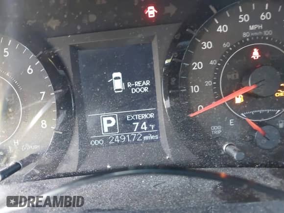 2015 Toyota Sienna L with VIN 5TDZK3DC7FS564872, listed as a IAAI auction lot 43053204 with 249,172 mi miles and . Bid and sale history available at DreamBid. Image 7.