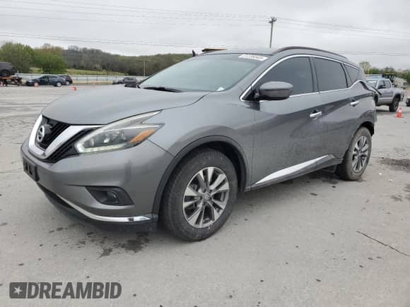 2018 Nissan Murano SV z VIN 5N1AZ2MH8JN117024, wystawiony jako Copart lot #51239345 z przebiegiem 128 700 mil mil oraz Czysty tytuł • Clean title. Historia ofert i sprzedaży dostępna na DreamBid. Obrazek 1.