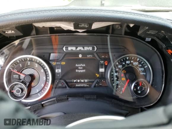 2023 Ram 1500 Laramie with VIN 1C6RREJT9PN650372, listed as a Copart auction lot 71446315 with 62,527 mi miles and Non repairable. Bid and sale history available at DreamBid. Image 9.