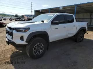 2024 Chevrolet Colorado 4WD ZR2 with VIN 1GCPTFEKXR1156489, listed as a Copart auction lot 58951295 with 12,184 mi miles and Salvage title. Bid and sale history available at DreamBid. Image 1.