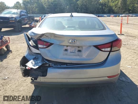 2015 Hyundai Elantra Limited с VIN KMHDH4AE7FU389194, выставлен на аукционе Copart как лот 86481595 с пробегом 235 214 миль миль и Списание • Salvage title. История ставок и продаж доступна на DreamBid. Изображение 6.