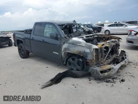 2019 GMC Sierra 1500 with VIN 2GTR1LECXK1170849, listed as a Copart auction lot 63303485 with Not provided miles and Salvage title. Bid and sale history available at DreamBid. Image 4.