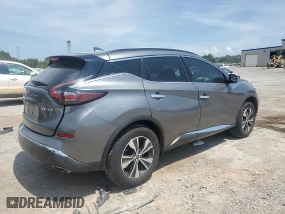 2023 Nissan Murano SV with VIN 5N1AZ2BS2PC111335, listed as a Copart auction lot 69310405 with 66,006 mi miles and Salvage title. Bid and sale history available at DreamBid. Image 3.