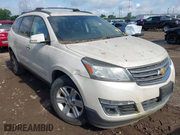 2013 Chevrolet Traverse LT с VIN 1GNKRJKD2DJ251680, выставлен на аукционе IAAI как лот 42314031 с пробегом 145 324 миль миль и . История ставок и продаж доступна на DreamBid. Изображение 1.