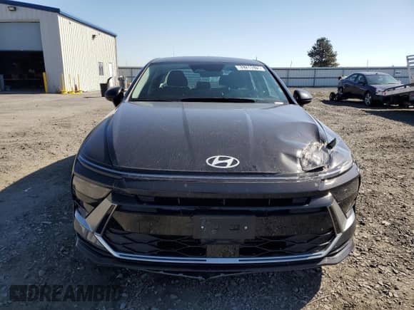2025 Hyundai Sonata SEL with VIN KMHL64JA3SA459333, listed as a Copart auction lot 83788575 with 16,281 mi miles and Salvage title. Bid and sale history available at DreamBid. Image 5.