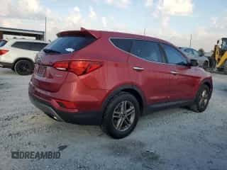 2017 Hyundai Santa Fe 2.4L с VIN 5XYZT3LB6HG384689, выставлен на аукционе Copart как лот 82696225 с пробегом 150 631 миль миль и Чистый • Clean title. История ставок и продаж доступна на DreamBid. Изображение 3.