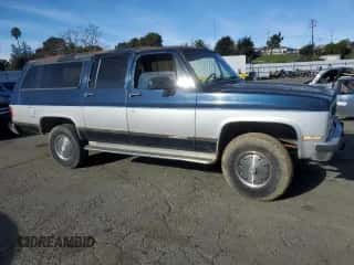 1991 Chevrolet Suburban с VIN 1GNGV26K1MF104219, выставлен на аукционе Copart как лот 87527045 с пробегом 189 345 миль миль и Чистый • Clean title. История ставок и продаж доступна на DreamBid. Изображение 4.