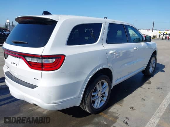 2023 Dodge Durango GT z VIN 1C4RDJDG4PC556295, wystawiony jako IAAI lot #42227876 z przebiegiem 55 774 mil mil oraz . Historia ofert i sprzedaży dostępna na DreamBid. Obrazek 4.