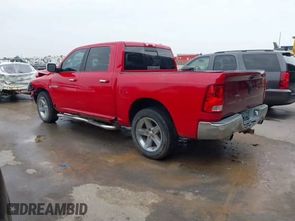 2010 Dodge 1500 SLT with VIN 1D7RB1CT7AS179792, listed as a IAAI auction lot 43148605 with 211,429 mi miles and . Bid and sale history available at DreamBid. Image 3.