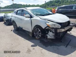 2017 Nissan Murano Platinum with VIN 5N1AZ2MH0HN106433, listed as a IAAI auction lot 42284963 with Not provided miles and . Bid and sale history available at DreamBid. Image 1.