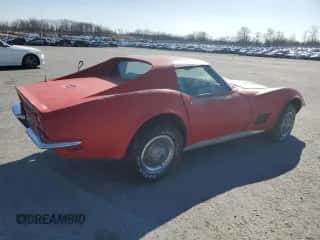 1972 Chevrolet Corvette с VIN 1Z37K2S513342, выставлен на аукционе Copart как лот 48513295 с пробегом 14 945 миль миль и Чистый • Clean title. История ставок и продаж доступна на DreamBid. Изображение 3.