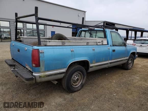 1994 GMC Sierra 1500 with VIN 1GTGC24F2RE506512, listed as a Copart auction lot 78692754 with 149,366 mi miles and Clean title. Bid and sale history available at DreamBid. Image 3.