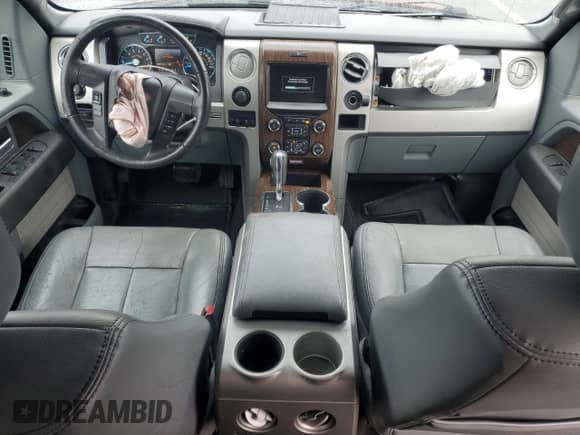 2013 Ford F-150 Lariat with VIN 1FTFW1ET1DKF72240, listed as a Copart auction lot 84885545 with 193,067 mi miles and Salvage title. Bid and sale history available at DreamBid. Image 8.