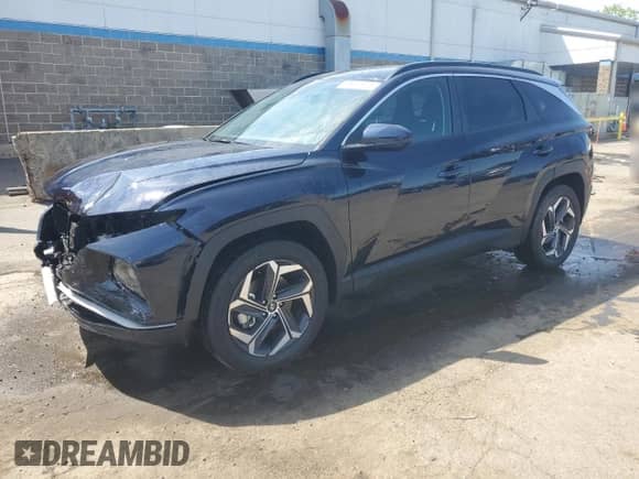 2024 Hyundai Tucson SEL with VIN KM8JBDD23RU166113, listed as a Copart auction lot 56716305 with 8,932 mi miles and Salvage title. Bid and sale history available at DreamBid. Image 1.