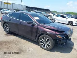 2020 Chevrolet Malibu RS with VIN 1G1ZG5ST1LF142049, listed as a IAAI auction lot 42687909 with 9,999 mi miles and . Bid and sale history available at DreamBid. Image 1.