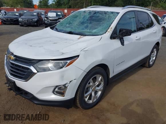 2019 Chevrolet Equinox LT with VIN 3GNAXVEX6KS678953, listed as a IAAI auction lot 43223027 with 39,720 mi miles and . Bid and sale history available at DreamBid. Image 6.