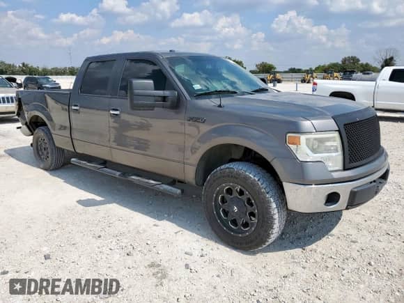 2014 Ford F-150 XLT with VIN 1FTFW1CF1EFA43720, listed as a Copart auction lot 81579185 with 187,421 mi miles and Salvage title. Bid and sale history available at DreamBid. Image 4.