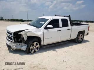 2014 Chevrolet Silverado 1500 Work Truck с VIN 1GCRCPEC1EZ217103, выставлен на аукционе Copart как лот 58268935 с пробегом 271 218 миль миль и Списание • Salvage title. История ставок и продаж доступна на DreamBid. Изображение 1.