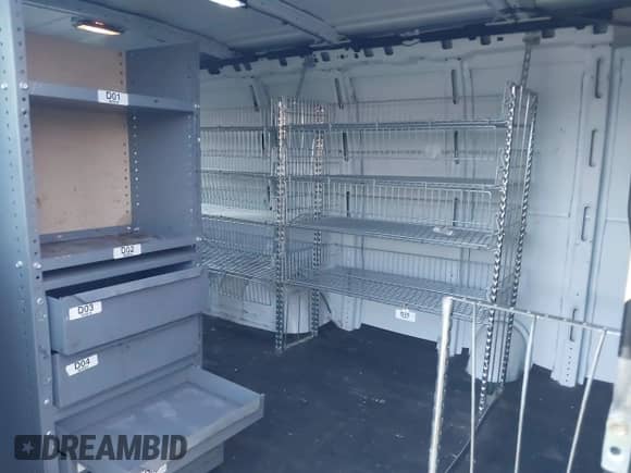 2013 Chevrolet Express Cargo with VIN 1GCSGAFXXD1177332, listed as a IAAI auction lot 42768274 with 210,481 mi miles and . Bid and sale history available at DreamBid. Image 7.