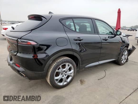 2024 Dodge Hornet R/T with VIN ZACPDFCW4R3A33961, listed as a Copart auction lot 71009795 with 20,374 mi miles and Clean title. Bid and sale history available at DreamBid. Image 3.