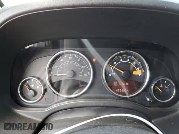2015 Jeep Compass Latitude with VIN 1C4NJCEB9FD296054, listed as a Copart auction lot 65058744 with 122,604 mi miles and Salvage title. Bid and sale history available at DreamBid. Image 9.