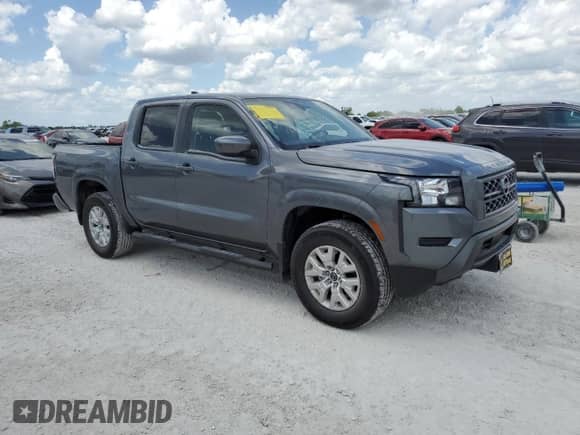 2022 Nissan Frontier S with VIN 1N6ED1EK8NN682787, listed as a Copart auction lot 49349333 with 11,714 mi miles and . Bid and sale history available at DreamBid. Image 4.