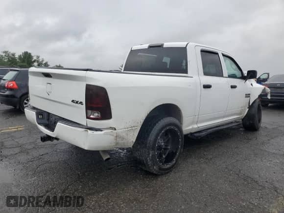 2017 Ram 1500 Tradesman z VIN 1C6RR7KG8HS508238, wystawiony jako Copart lot #71950015 z przebiegiem 107 465 mil mil oraz Szkoda całkowita • Salvage title. Historia ofert i sprzedaży dostępna na DreamBid. Obrazek 3.