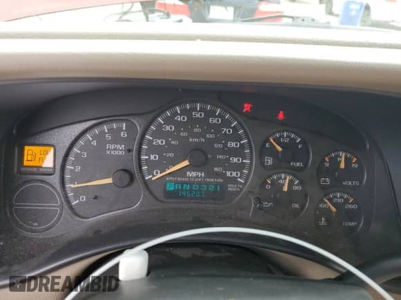 2002 Chevrolet Suburban LS с VIN 1GNFK16Z42J225333, выставлен на аукционе Copart как лот 45965535 с пробегом 145 207 миль миль и Списание • Salvage title. История ставок и продаж доступна на DreamBid. Изображение 9.