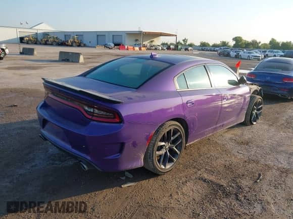 2023 Dodge Charger R/T with VIN 2C3CDXCT9PH703459, listed as a IAAI auction lot 43048481 with 19,372 mi miles and . Bid and sale history available at DreamBid. Image 4.