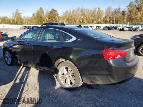 2014 Chevrolet Impala LT with VIN 2G1125S3XE9116847, listed as a Copart auction lot 85926315 with 138,785 mi miles and Salvage title. Bid and sale history available at DreamBid. Image 2.