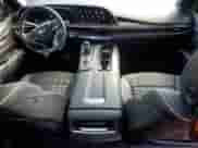 2023 Cadillac Escalade 4WD Sport Platinum with VIN 1GYS4GKL1PR355532, listed as a Copart auction lot 50132255 with 13,128 mi miles and Salvage title. Bid and sale history available at DreamBid. Image 8.