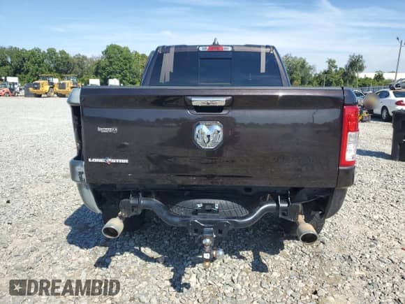 2019 Ram 1500 Big Horn z VIN 1C6RREFT3KN582233, wystawiony jako Copart lot #80405925 z przebiegiem 96 621 mil mil oraz Szkoda całkowita • Salvage title. Historia ofert i sprzedaży dostępna na DreamBid. Obrazek 6.