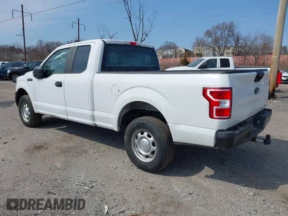 2020 Ford F-150 XL with VIN 1FTFX1E43LFA58449, listed as a IAAI auction lot 41769410 with 74,165 mi miles and . Bid and sale history available at DreamBid. Image 3.